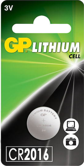 GP Batteries Lithium Cell Batterie CR2016 3V 1Stück