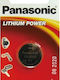 Panasonic Lithium Power Μπαταρία Ρολογιών CR2025 3V 1τμχ