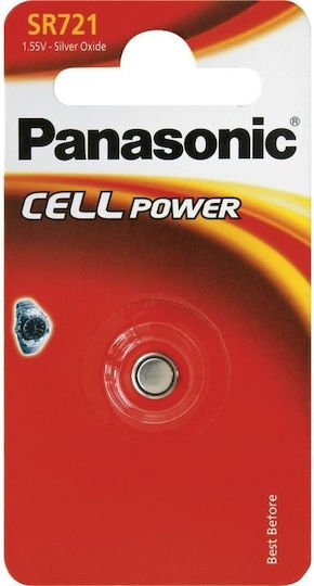 Panasonic Cell Power SR721 Batterie Silber-Oxid SR58 1.55V 1Stück