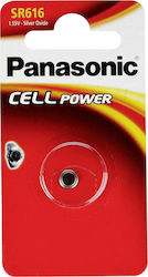 Panasonic Cell Power SR616 Μπαταρία Silver Oxide SR65 1.55V 1τμχ Panasonic Cell Power SR616 Μπαταρία Silver Oxide SR65 1.55V 1τμχ
