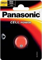 Panasonic Cell Power SR521 Μπαταρία Silver Oxide SR63 1.55V 1τμχ Panasonic Cell Power SR521 Μπαταρία Silver Oxide SR63 1.55V 1τμχ
