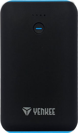 Yenkee YPB 0160 Power Bank 6000mAh με 2 Θύρες USB-A Μαύρο