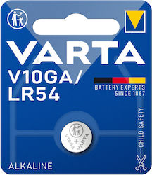 Varta Professional Electronics V10GA Baterie Alcalină LR54 1.5V 1 Bucată