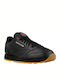 Reebok Classic Leather Ανδρικά Sneakers Intense Black / Gum