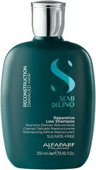Alfaparf Milano Professional Semi Di Lino Reparative Шампоан Възстановяване/Подхранване & Изглаждане за Всички типове Коса 250мл