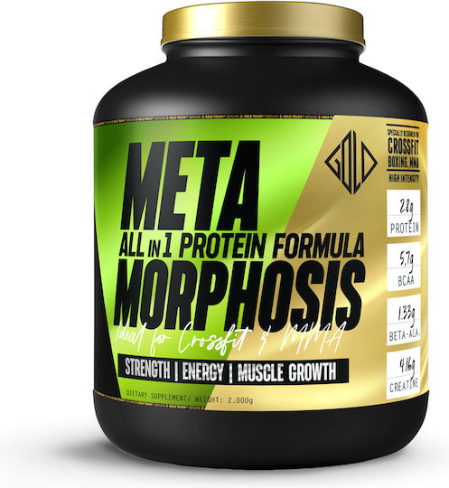 GoldTouch Nutrition Metamorphosis All in 1 Protein Formula White Chocolate Protein Whey with Creatine & Flavor White Chocolate 2kg