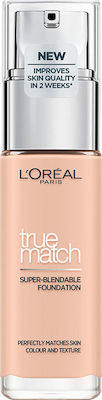 L'Oreal Paris True Match Super Blendable Liquid Make Up SPF17 R1-C1 Rose Ivory 30ml