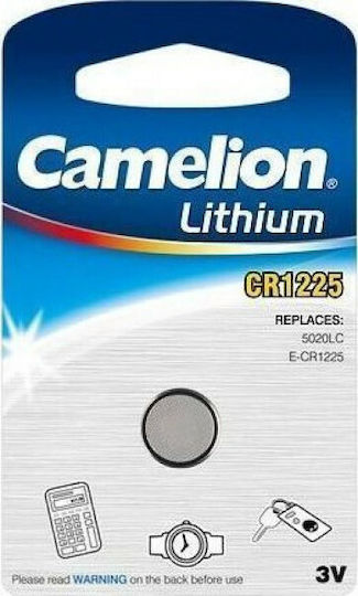 Camelion Lithium Watch Battery CR1225 3V 1pcs