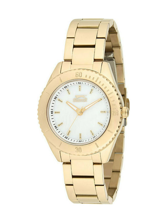 Slazenger Watch with Gold Metal Bracelet SL.09.1108.3.01