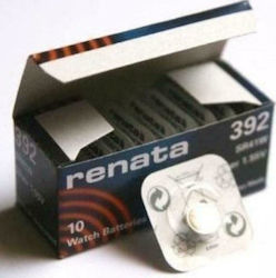 Renata 392 Watch Batteries Silver Oxide SR41 1.55V Pack of 10