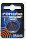 Renata Lithium Watch Battery CR2025 3V 1pcs