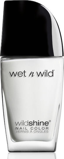 Wet n Wild Wild Shine Гланцов Лак За Нокти Бял 12.3мл