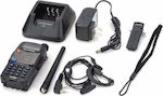 Baofeng UV-5RA & Earpiece UHF/VHF Wireless Transceiver 5.8W with Monochrome Display Black