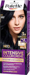 Schwarzkopf Palette Intensive Color Creme Set Hair Dye 1 Black Blue 50ml