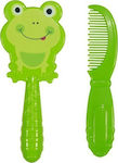 Lorelli Baby Brush & Comb Green 2pcs