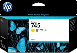 HP 745 Γνήσιο Μελάνι Εκτυπωτή InkJet Κίτρινο (F...