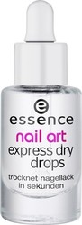 Essence Drops Top Coat για Απλά Βερνίκια Quick Dry 8ml