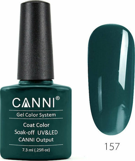 Canni Classic Ημιμόνιμο Βερνίκι Νυχιών 157 Blue Marine 7.3ml