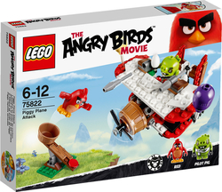 Lego Filmul Angry Birds Piggy Plane Attack pentru 6 - 12 ani 75822