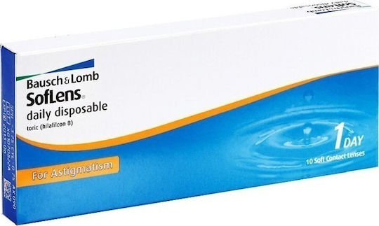 Bausch & Lomb Soflens Daily Disposable For Astigmatism 10 Täglich Astigmatisch Kontaktlinsen Hydrogel