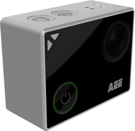 AEE Lyfe Silver Action Camera 4K Ultra HD Underwater and Wi-Fi Silver