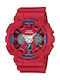 Casio G-Shock Digital Uhr Chronograph Batterie mit Rot Kautschukarmband