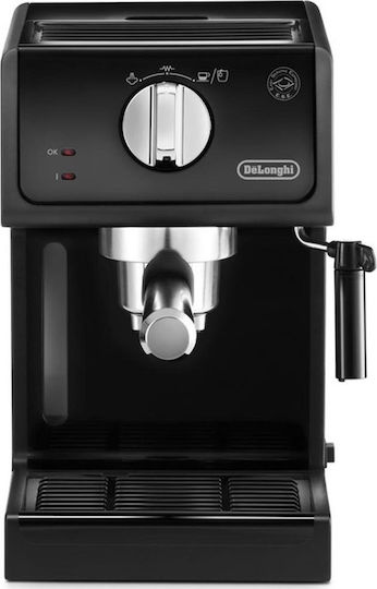 De'Longhi Μηχανή Espresso 1100W Πίεσης 15bar Μαύρη ECP 31.21