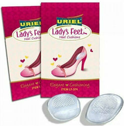 Uriel Heel Pad Ανατομικά Υποπτέρνια made of Silicone for Heels 2pcs