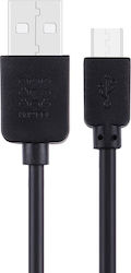Haweel Haweel HWL-1070B Regular USB 2.0 La Micro USB 1m Negru