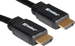 Sandberg HDMI 2.0 Wohnung Kabel HDMI-Stecker - HDMI-Stecker 5m Schwarz