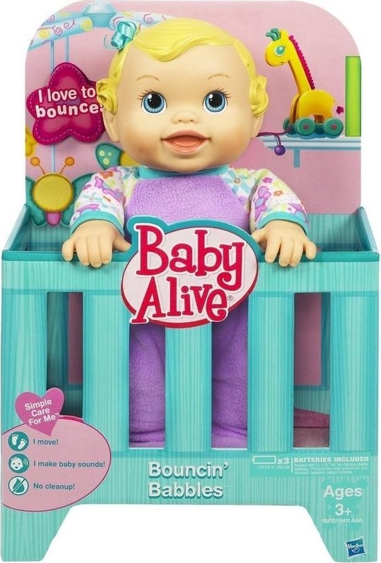 Hasbro Baby Alive Bouncin Babbles για 3 Ετών 19411 Skroutzgr