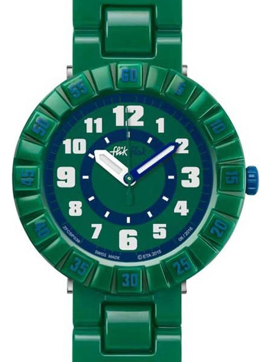 FlikFlak Kids Analog Watch Seriously with Rubbe...