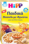 Hipp Παιδικά Μούσλι with Fruits Flavour Sugar Free 200gr for 12+ months