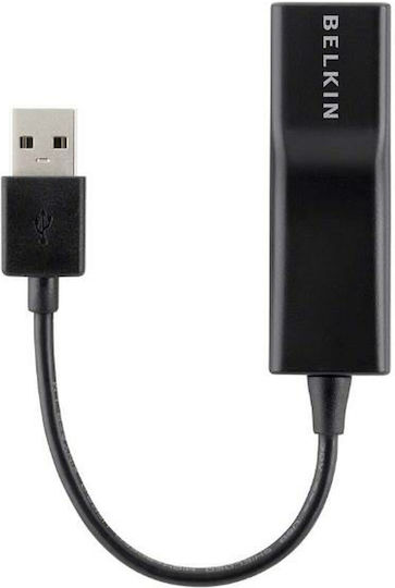 Belkin F4U047BT Αντάπτορας Δικτύου USB με Ενσύρματη Σύνδεση Ethernet