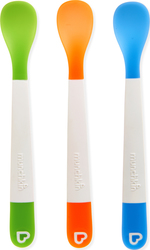 Munchkin Βρεφικό Σετ με Κουτάλια από Σιλικόνη Blue/Orange/Green για 4+ μηνών 3τμχ Munchkin Βρεφικό Σετ με Κουτάλια από Σιλικόνη Blue/Orange/Green για 4+ μηνών 3τμχ