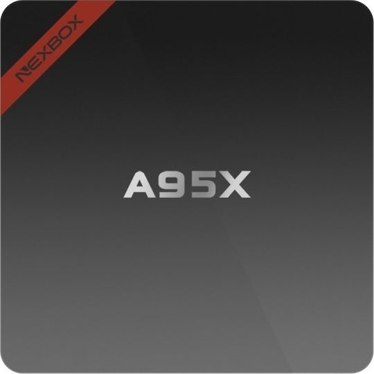 Nexbox TV Box A95X 1910658 4K UHD με WiFi 1GB RAM και 1GB Αποθηκευτικό Χώρο με Λειτουργικό Android