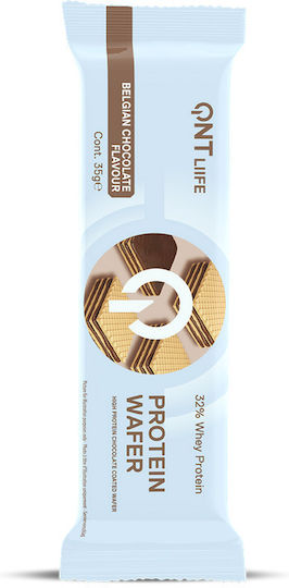 QNT Protein Wafer Блокче с 32% Протеин & Вкус Belgian Chocolate 35гр