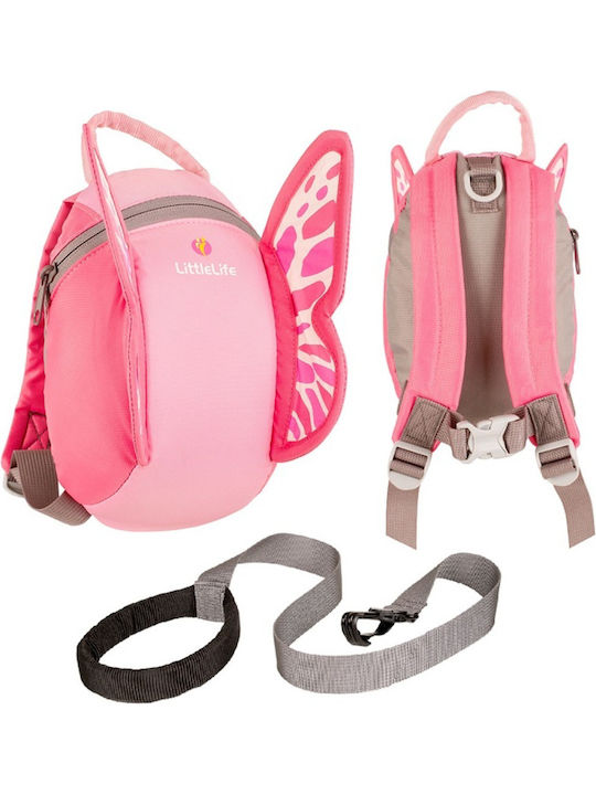 Littlelife Butterfly Schulranzen Rucksack Kindergarten in Rosa Farbe