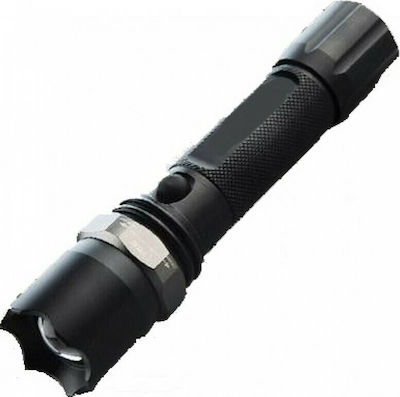 Bailong Rechargeable Flashlight LED Waterproof with Maximum Brightness 500lm BL-8606