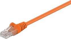 Goobay U/UTP Cat.5e Ethernet Network Cable 0.25m Orange 1pcs