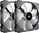Corsair ML140 Premium Magnetic Levitation Case Fan (2000rpm / 97cfm) Χωρίς Led Φωτισμό και Σύνδεση 4-Pin PWM 2τμχ