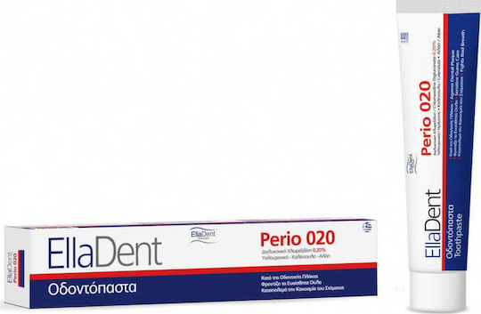 EllaDent Perio 020 Toothpaste for Plaque Removal 75ml