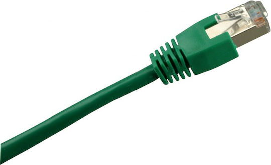 Sharkoon S/FTP Cat.5e (Gigabit) Cablu De Rețea Ethernet 10m Verde