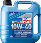 Liqui Moly Συνθετικό Λάδι Αυτοκινήτου Super Leicht­lauf 10W-40 B4 4lt