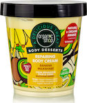 Organic Shop Body Desserts Banana Milkshake Repairing Body Milk 450ml