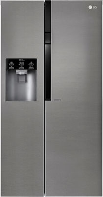 LG GSL361ICEZ Ψυγείο Ντουλάπα 606lt NoFrost Inox Υ179xΠ91.2xΒ71.7εκ.