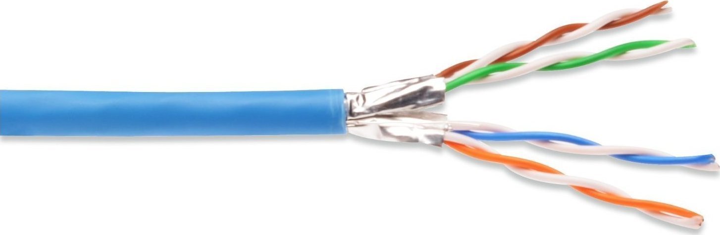 Digitus U/FTP (STP) Cat.6a Cable 100m Μπλε (DK1623AVH1) Skroutz.gr