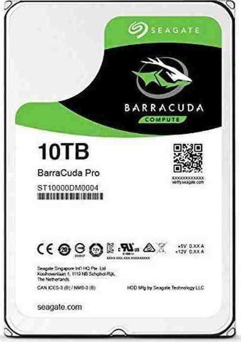 Seagate Barracuda Pro 10TB HDD Hard Disk 3.5