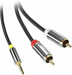 GoGEN 3,5 mm Male-RCA De Sex Masculin 1,5 m CINJACK150FM01