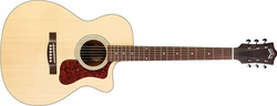 Guild Semi-Acoustic Guitar OM-240CE Orchestra Westerly Cutaway Natural